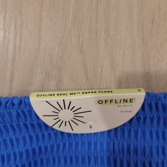 NWT AERIE | OFFLINE Real Me Hi-Rise Super Flare Legging | Sz. S - Picture 9 of 9